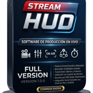 Streamhud para Futbol version full 1.0.0 suscripcion 6 meses!