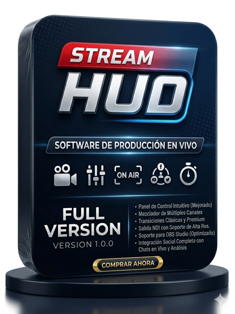 Streamhud para Futbol version full 1.0.0 suscripcion 6 meses!