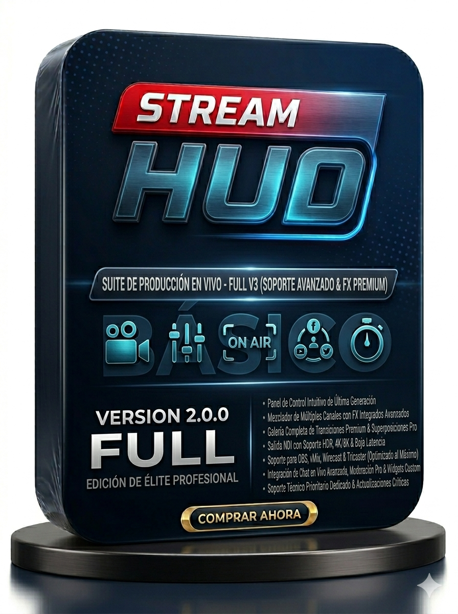 Streamhud para Futbol version full 2.0.0 suscripcion 6 meses!
