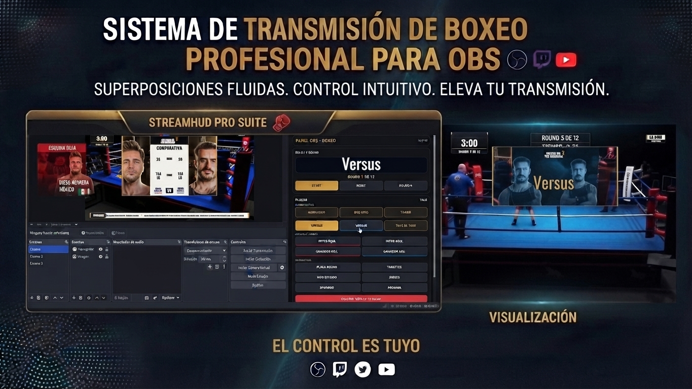 StreamHUD Tablero Digital